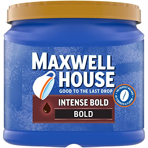 Maxwell House Intense Bold Dark Roast Ground Coffee 26.7 Oz Can