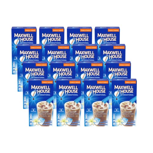 Maxwell House International Coffee French Vanilla Iced Latte Sin
