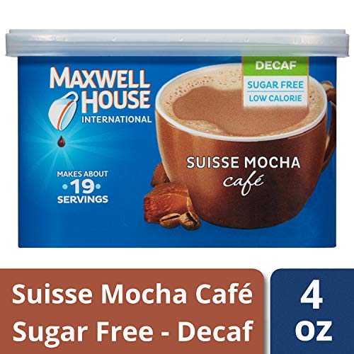 Maxwell House Decaf Suisse Mocha Instant Coffee International C