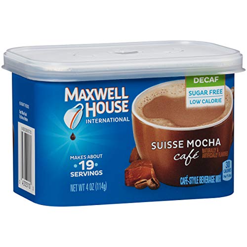 Maxwell House Decaf Suisse Mocha Instant Coffee International C