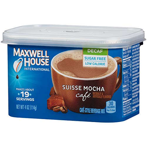 Maxwell House Decaf Suisse Mocha Instant Coffee International C