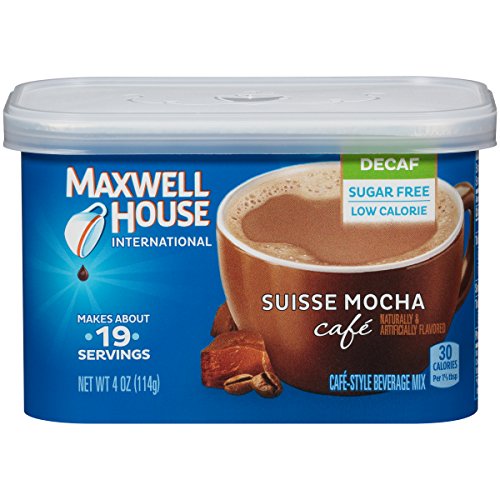 Maxwell House Decaf Suisse Mocha Instant Coffee International C