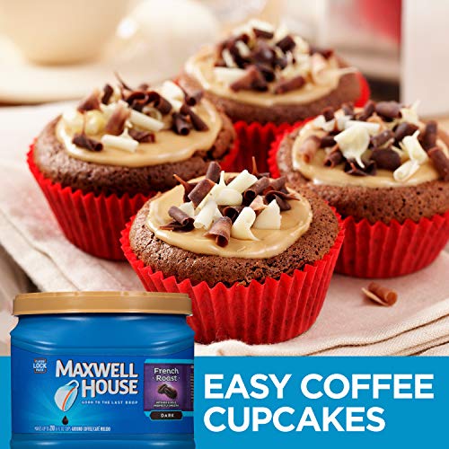 Maxwell House French Roast Dark Roast Ground Coffee 25.6 Oz Can