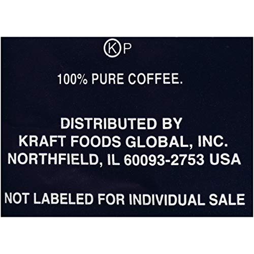 Maxwell House Ground Coffee 42 ct Pack, 1.5 oz Packets