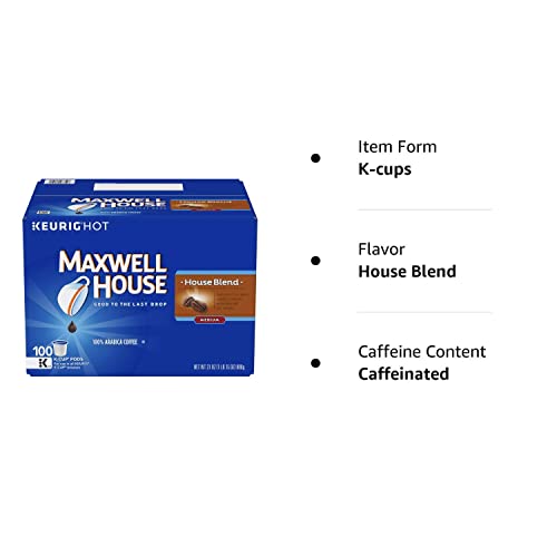 Maxwell House, House Blend Coffee 100 K-Cups