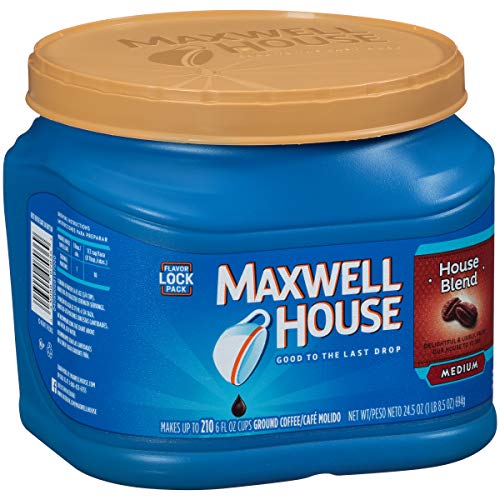 Maxwell House House Blend Ground Coffee 24.5 Oz Canister
