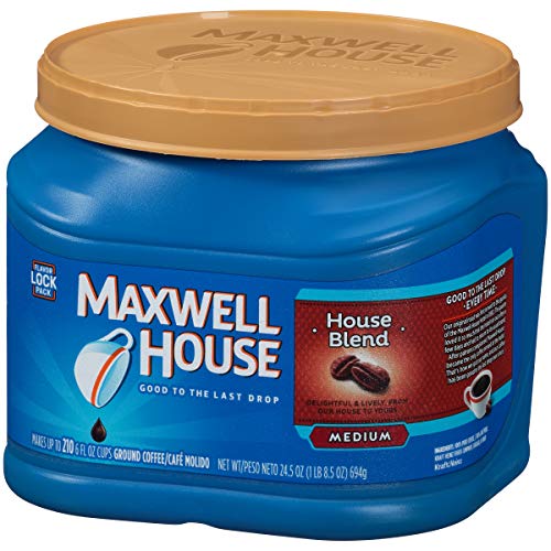 Maxwell House House Blend Ground Coffee 24.5 Oz Canister