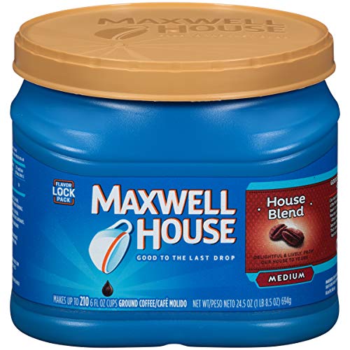 Maxwell House House Blend Ground Coffee 24.5 Oz Canister