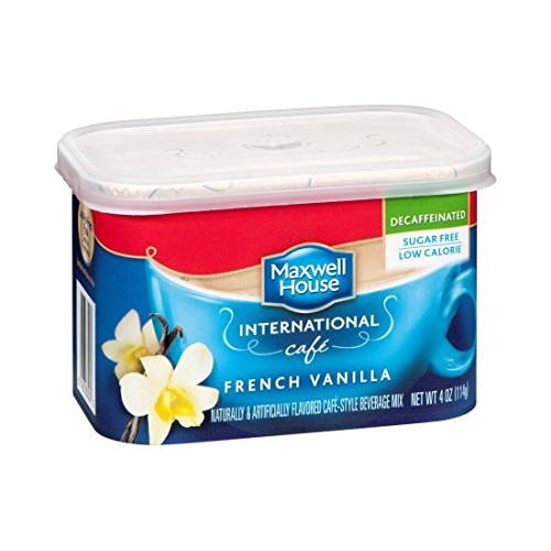 Maxwell House International Cafe Decaffeinated Sugar Free French