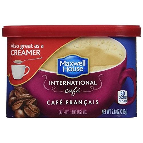Maxwell House International Cafe Francais Café, 7.6 Oz Tub Pack