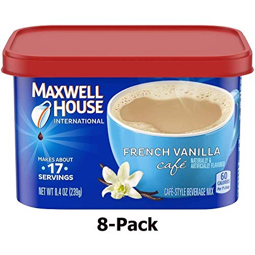 Maxwell House International Cafe French Vanilla Instant Coffee