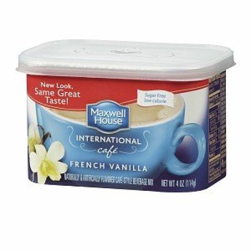 Maxwell House International Cafe French Vanilla Sugar Free Insta
