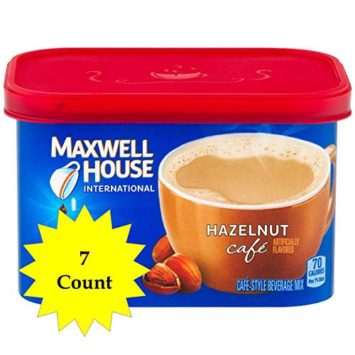 Maxwell House International Cafe Hazelnut Instant Coffee 9 Oz C