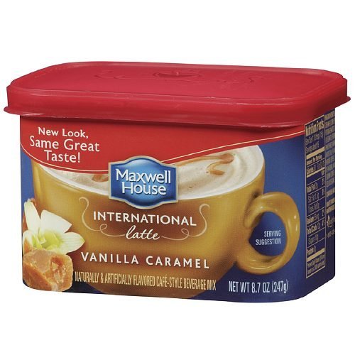 Maxwell House International Cafe Style Beverage Mix, Vanilla Car