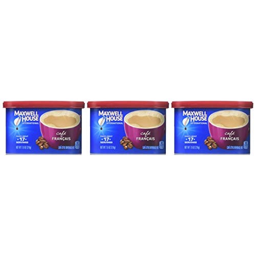 Maxwell House International Coffee Cafe Francais, 7.6-Ounce Cans