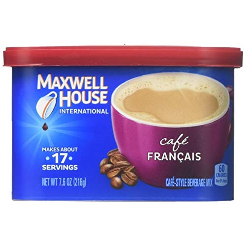 Maxwell House International Coffee Cafe Francais, 7.6-Ounce Cans