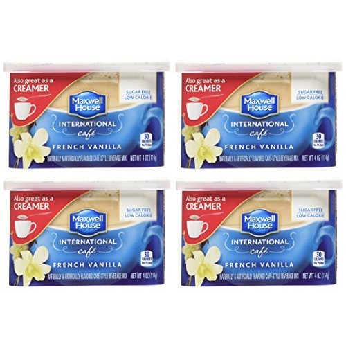 Maxwell House International Coffee Sugar Free French Vanilla Caf