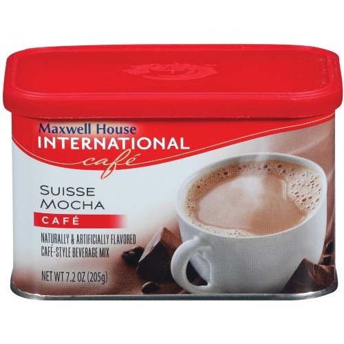 Maxwell House International Coffee Suisse Mocha Caf?, 7.2-Ounce