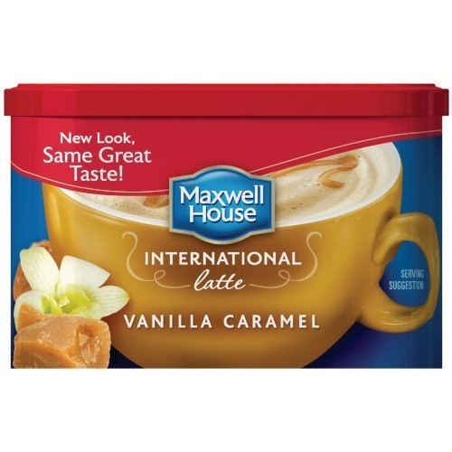 Maxwell House International Coffee Vanilla Caramel Latte, 8.7-Ou