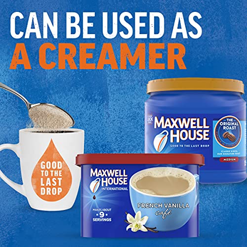 Maxwell House International French Vanilla Café Instant Coffee