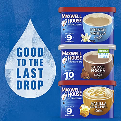 Maxwell House International French Vanilla Café Instant Coffee