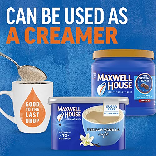 Maxwell House International Sugar-Free French Vanilla Instant Co