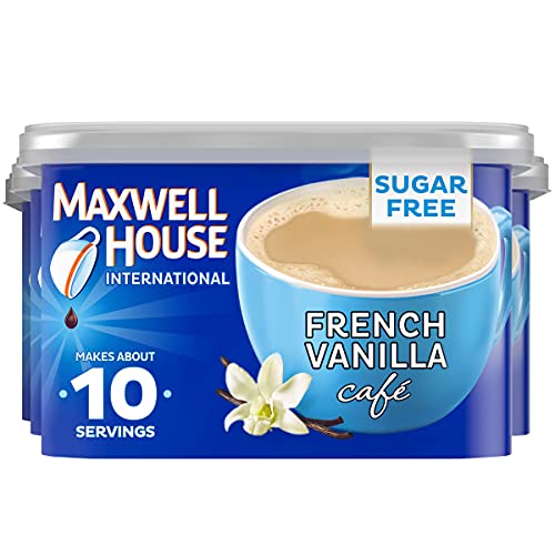 Maxwell House International Sugar-Free French Vanilla Instant Co