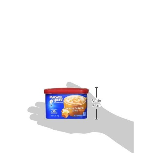 Maxwell House International Latte Vanilla Caramel Flavored Insta