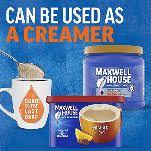 Maxwell House International Orange Cafe Instant Coffee 9.3 Oz C