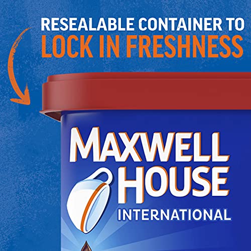 Maxwell House International Orange Cafe Instant Coffee 9.3 Oz C