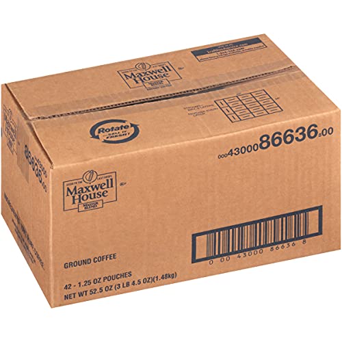 Maxwell House Master Blend Ground Coffee 42 Ct Pack, 1.25 Oz Pa