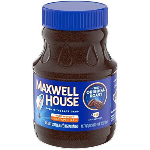 Maxwell House Original Roast Instant Coffee 8 Oz Jars, Pack Of 3