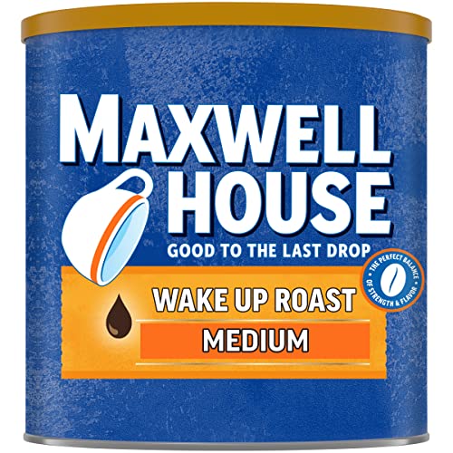 Maxwell House Wake Up Roast Medium Roast Ground Coffee 30.65 oz... Maxwell House Wake Up Roast Medium Roast Ground Coffee 30.65 oz...
