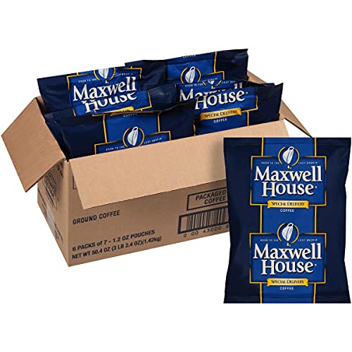 MWH862400 - Maxwell House Coffee 6 packs of 7-1.2 oz. pouches