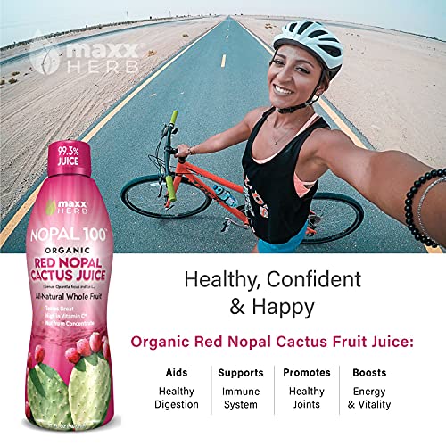 Maxx Herb Nopal 100 Organic Red Nopal Cactus Juice 32 Oz, For Maxx Herb Nopal 100 Organic Red Nopal Cactus Juice 32 Oz, For
