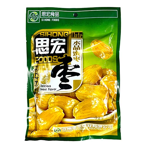 Si Hong Dried Honey Dates 思宏 水晶蜜枣 8.8Oz/252G Pack Of 1