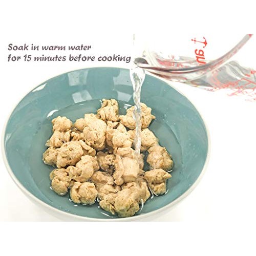 Textured Vegetable Protein Tvp - Meatless Chicken Chunks, Vega