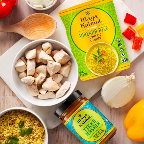 Maya Kaimal Organic Indian Turmeric And Cumin Surekha Rice, 8.5