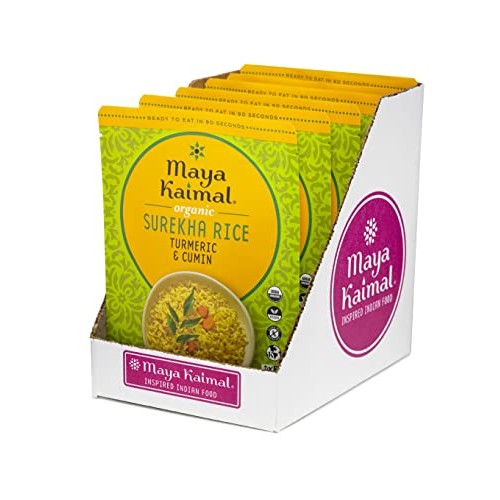Maya Kaimal Organic Indian Turmeric And Cumin Surekha Rice, 8.5