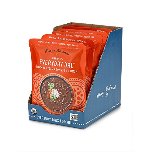 Maya Kaimal Organic Indian Black Lentil Everyday Dal, 10 Oz Pac