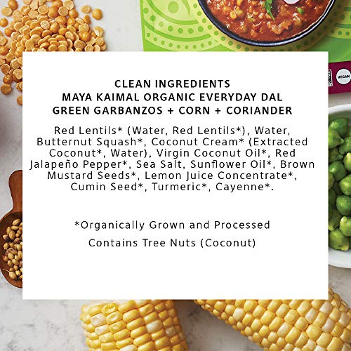 Maya Kaimal Organic Indian Green Garbanzo Everyday Dal, 10 Oz P
