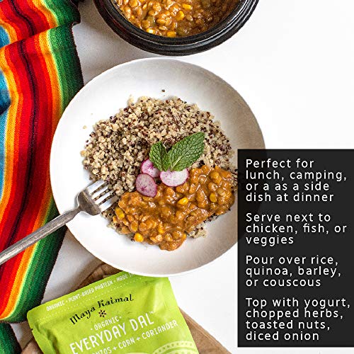 Maya Kaimal Organic Indian Green Garbanzo Everyday Dal, 10 Oz P