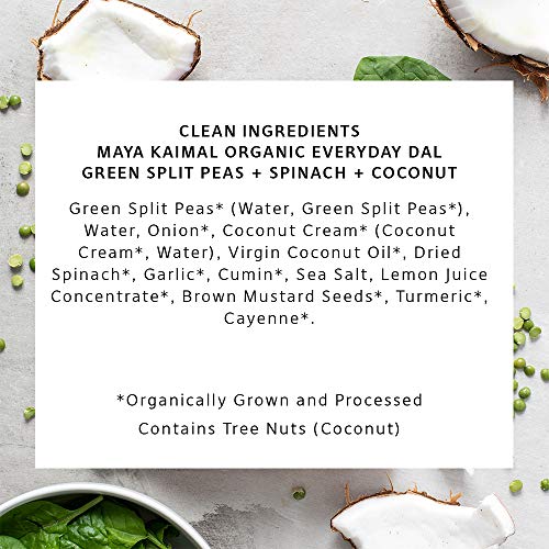Maya Kaimal Organic Indian Green Split Pea Everyday Dal, 10 Oz