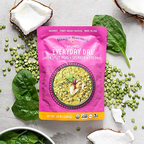 Maya Kaimal Organic Indian Green Split Pea Everyday Dal, 10 Oz