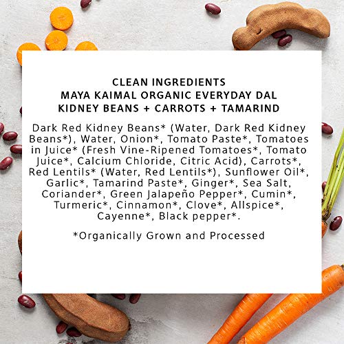 Maya Kaimal Organic Indian Kidney Bean Everyday Dal, 10 Oz Pack