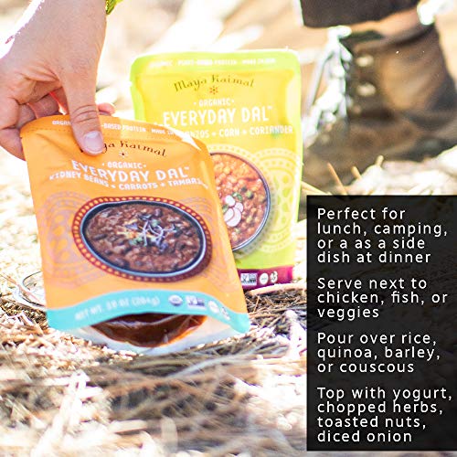 Maya Kaimal Organic Indian Kidney Bean Everyday Dal, 10 Oz Pack