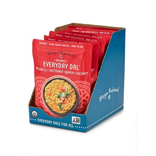 Maya Kaimal Organic Indian Red Lentil Everyday Dal, 10 Oz Pack