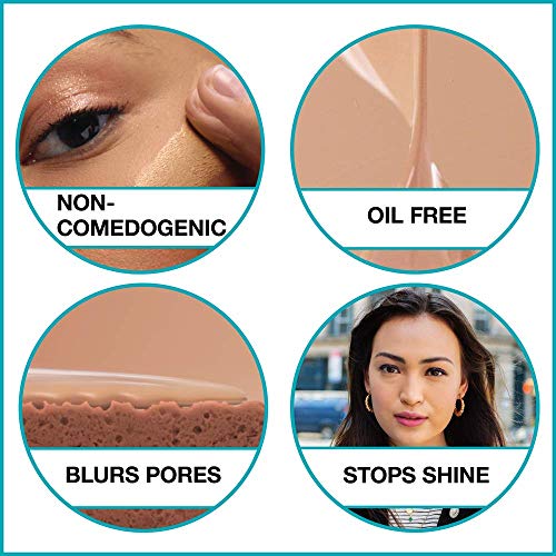 Maybelline Fit Me Matte + Poreless Liquid Foundation Makeup, Por