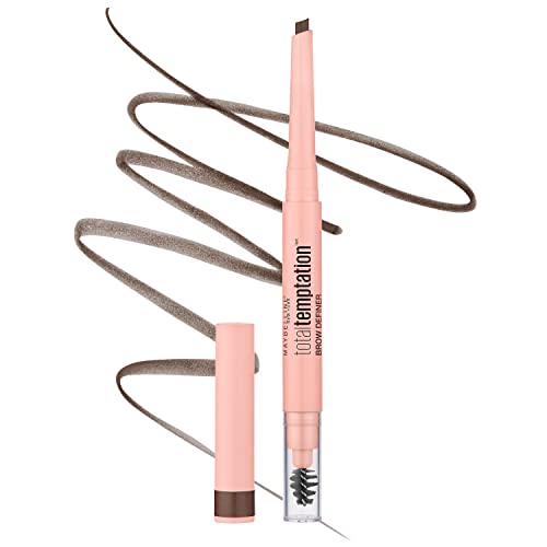 Maybelline Total Temptation Eyebrow Definer Pencil, Medium Brown