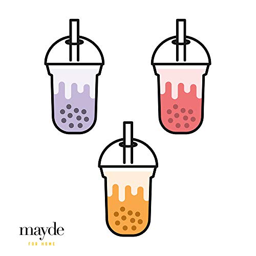 Mayde Bursting Popping Boba Pearls, Strawberry, Mango, Passion F